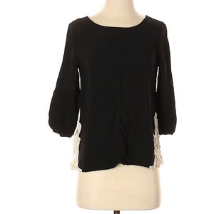 Modcloth black lace top s